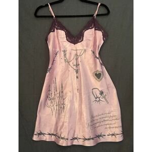 Lana del rey silk slip dress handmade